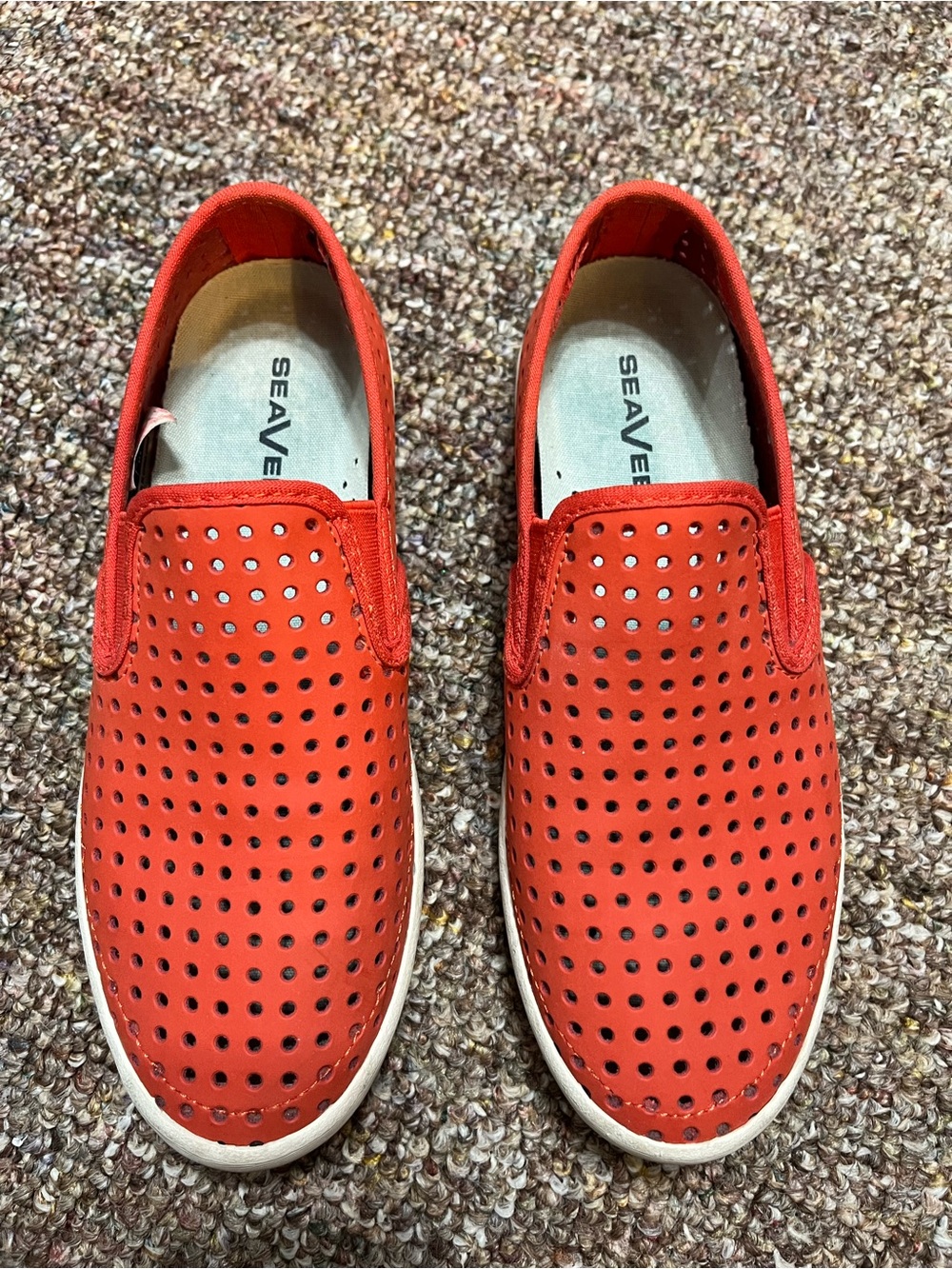 SeaVees Women’s Perforated Baja Slip-on Portal loafers